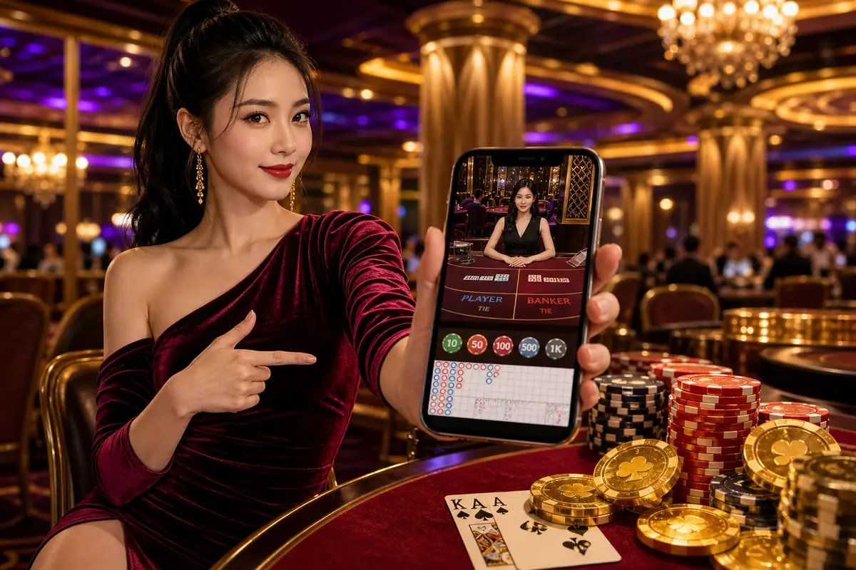 slotsmy live casino dealer langsung baccarat